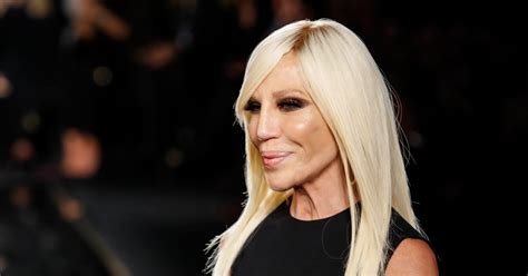 Donatella Versace speaks on Italy's anti